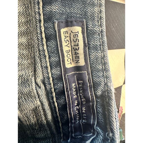 Miss Me Rhinslestone Easy boot size 24 women’s Jean western - Picture 5 of 10